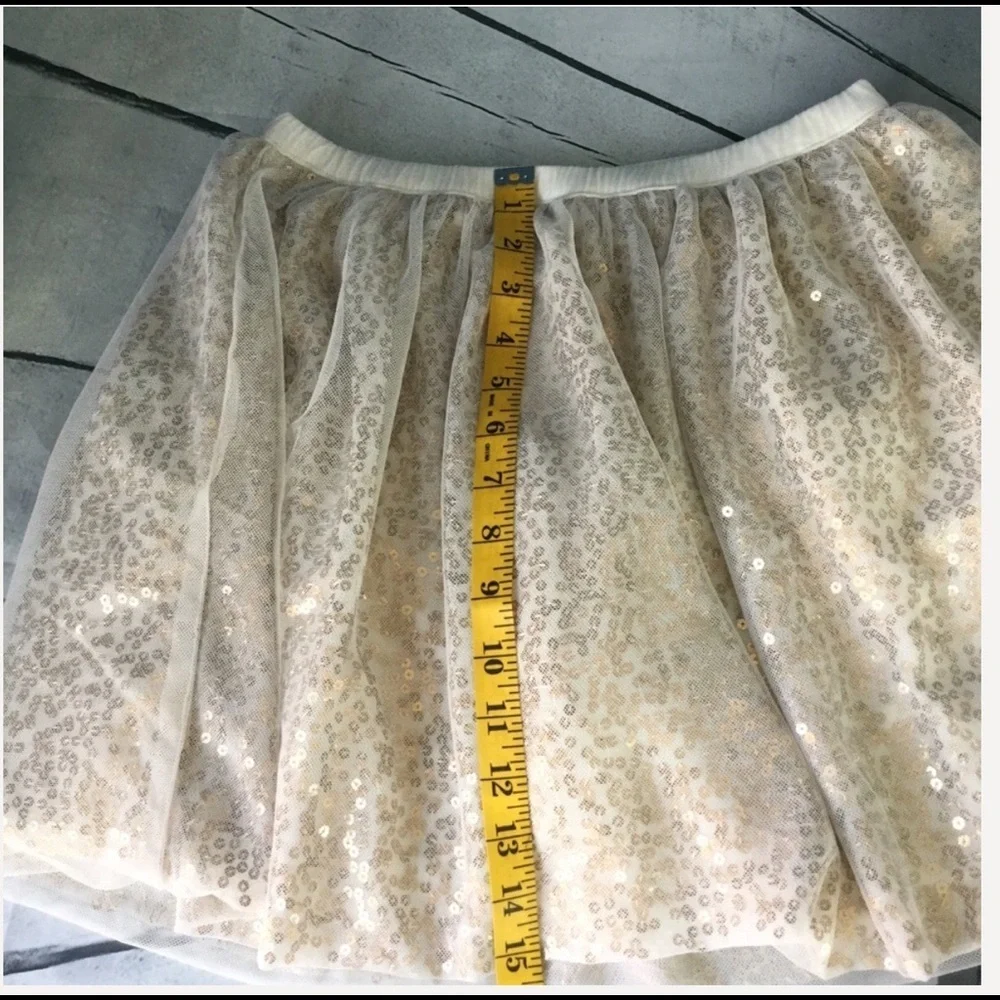 Cat & jack girls sequin skirt